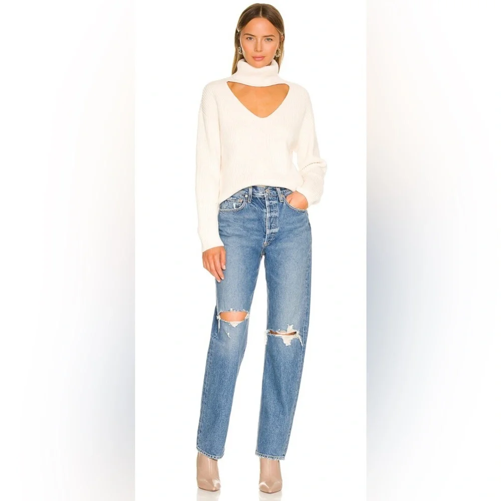 REVOLVE Lovers and Friends Tove Sweater in Ivory - Picture 5 of 5